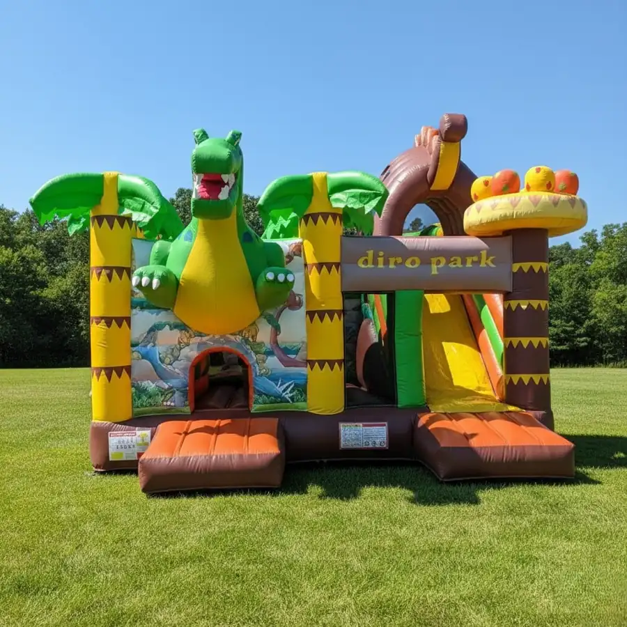Dino Park — structure gonflable en location