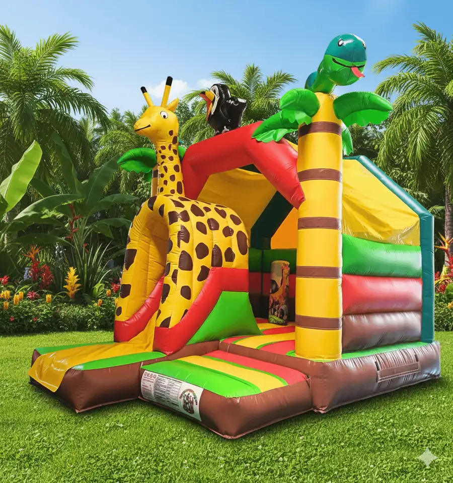 Girafe Multifun — structure gonflable en location