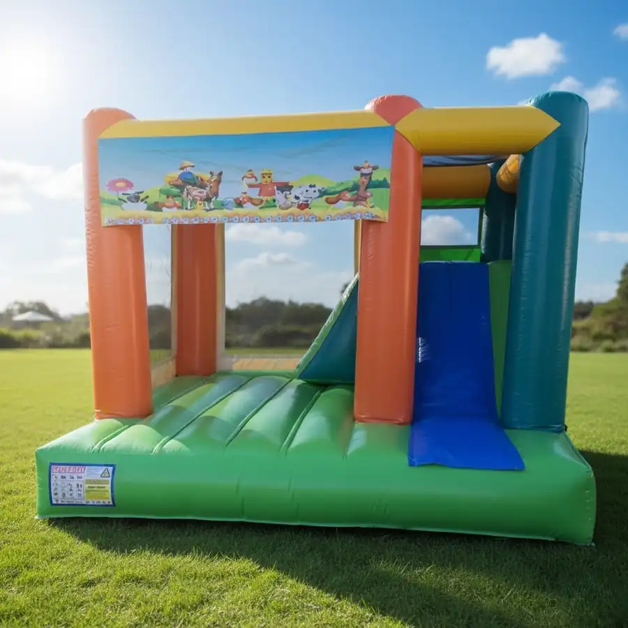 Mini Ferme Multiplay — structure gonflable en location