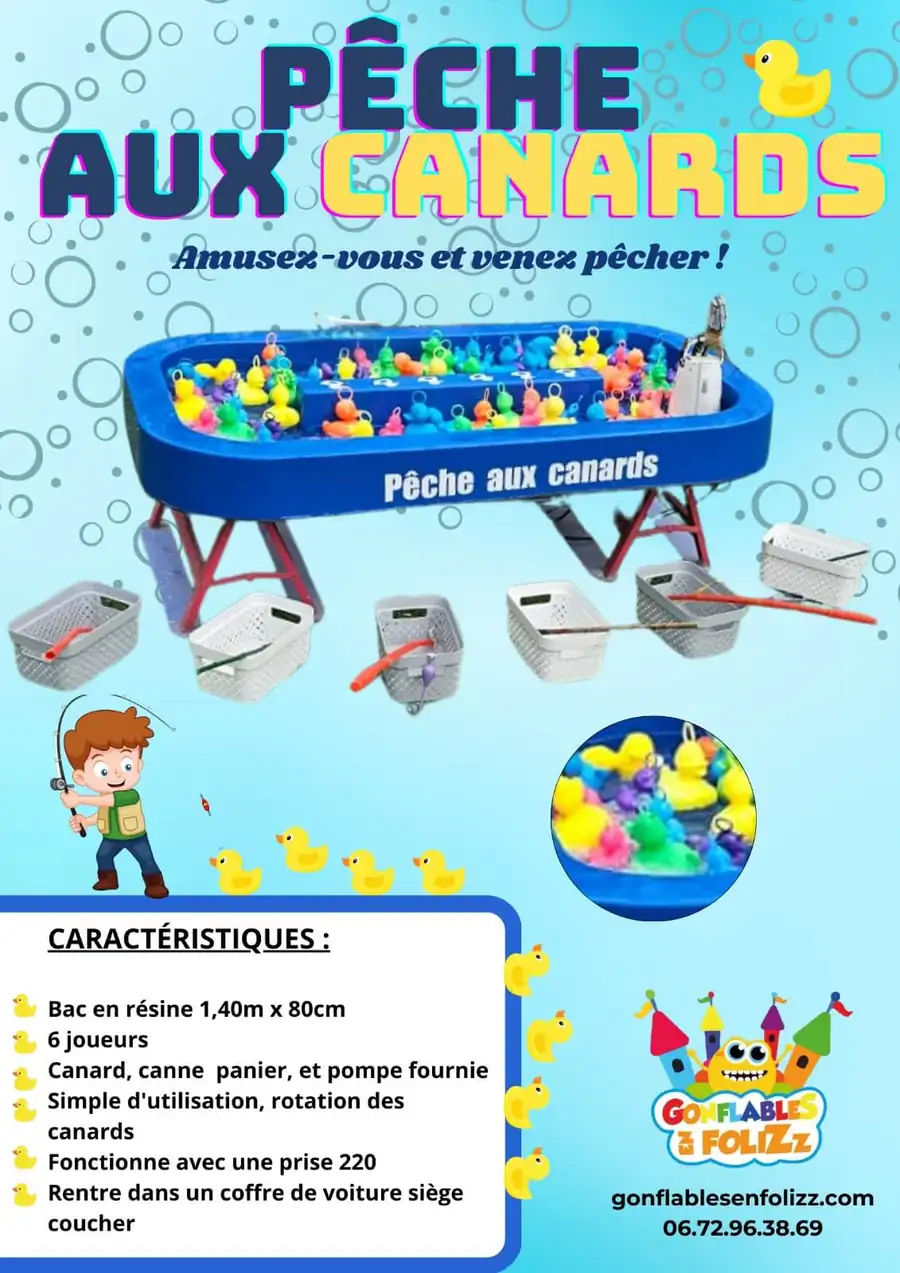 Pêche aux canards — à louer
